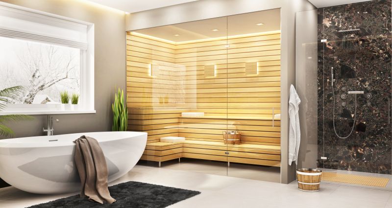 Luxury Shower with Bench