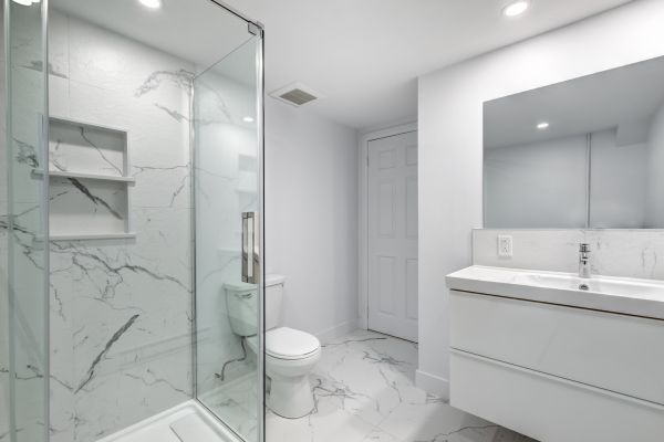 Basement Bathroom Installation in Concord