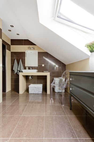 Attic Bathroom Installation in Concord